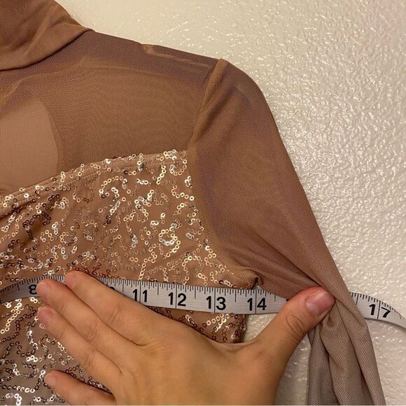 WEISSMAN Elite Dance Costume lyrical blue ombre You Are The Reason PL12691 XSA - Picture 5 of 10